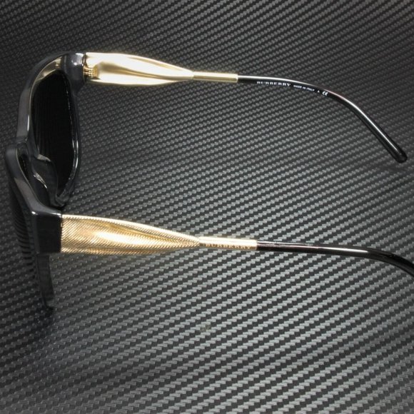 Burberry Black and Grey 57mm Sunglasses